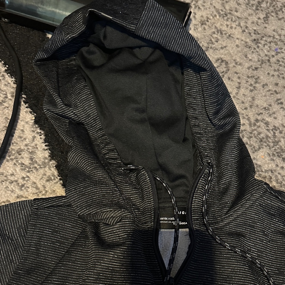 Under Armour Black and Gray Hoodie